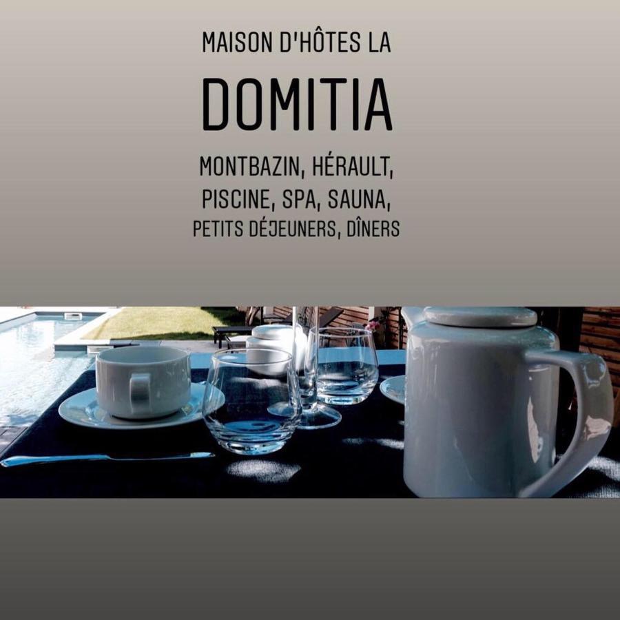 La Domitia - Maison D'Hotes, Massages & Bien-Etre Montbazin Exterior photo