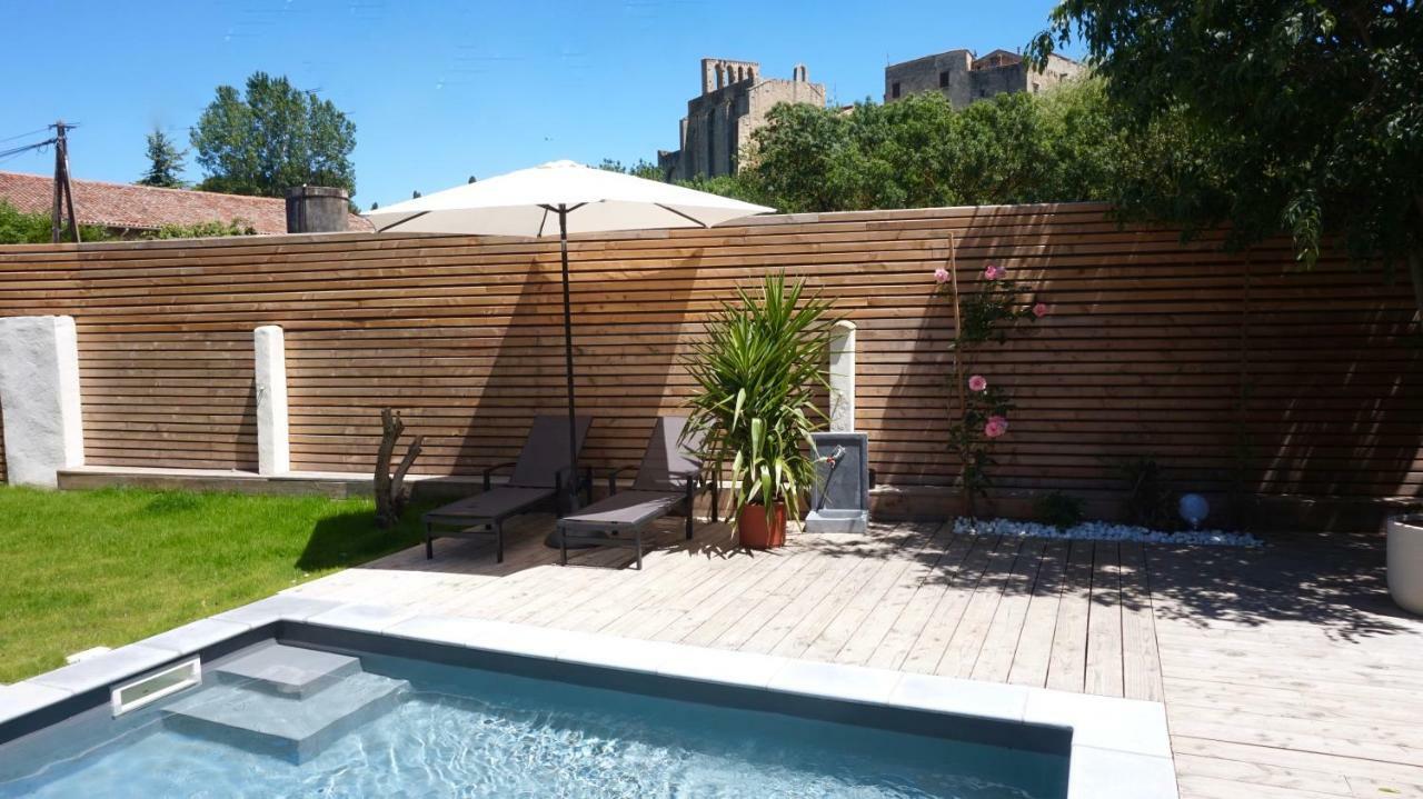 La Domitia - Maison D'Hotes, Massages & Bien-Etre Montbazin Exterior photo